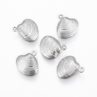 Non-Tarnish 304 Stainless Steel Charms X-STAS-P175-38P-1