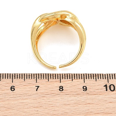 Brass Cuff Open Rings KK-CBA5A76-06G-02-1