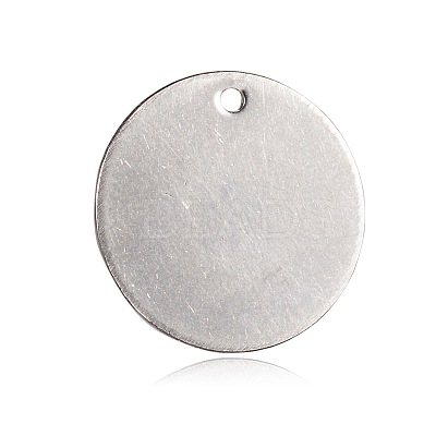 Non-Tarnish Spray Painted 201 Stainless Steel Pendants LS-STAS-F090-16P-1