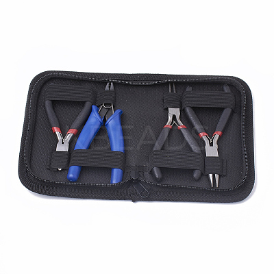 45# Carbon Steel Jewelry Plier Sets PT-T001-10-1