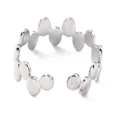 Tarnish Resistant 304 Stainless Steel Finger Rings RJEW-L102-02P-1