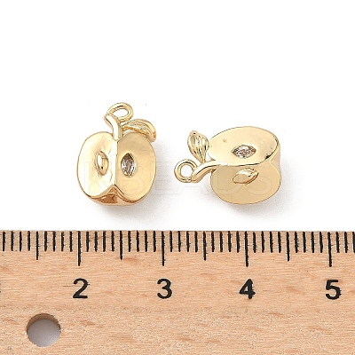 Brass Micro Pave Cubic Zirconia Pendants LS-KK-L260-18G-1