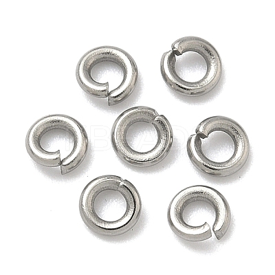 Tarnish Resistant 304 Stainless Steel Open Jump Rings LS-STAS-E067-07-4mm-1