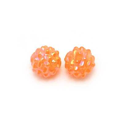 Opaque Acrylic Waxberry Beads LS-OACR-CJC0006-01G-1