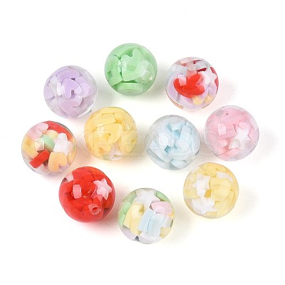 Transparent Resin Beads RESI-T061-03M-1