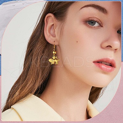 48Pcs Constellation Charm Pendant Twelve Zodiac Sign Pendants Alloy Charm for Jewelry Necklace Bracelet Earring Making Crafts JX340A-1