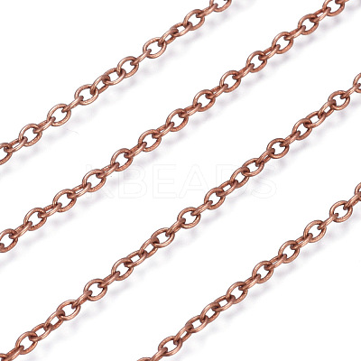 Brass Cable Chains CHC024Y-R-1