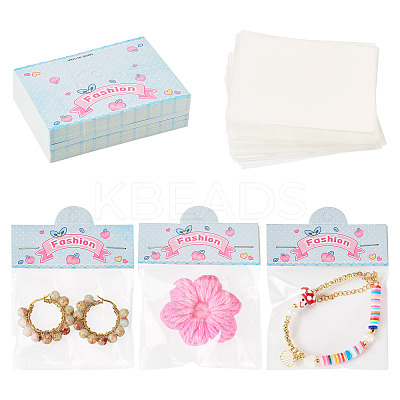 100Pcs Paper Display Card Fashion Jewelry CDIS-TA0001-31A-1