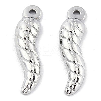 Non-Tarnish 201 Stainless Steel Pendants STAS-N098-136P-1