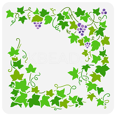 PET Hollow Out Drawing Painting Stencils DIY-WH0391-0635-1