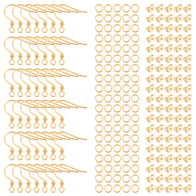 100Pcs 304 Stainless Steel Earring Hooks STAS-DC0006-93-1