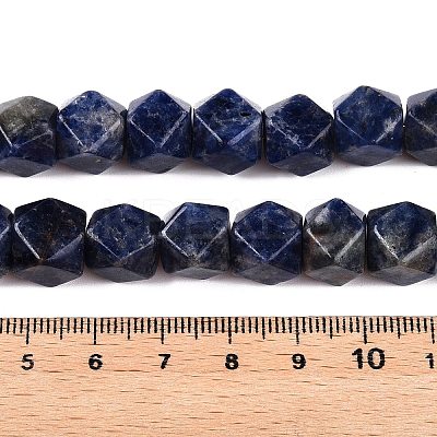 Natural Sodalite Beads Strands G-T138-41-1
