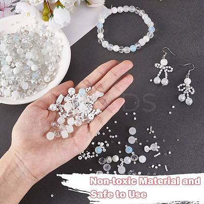2 Bag Glass Round Beads Set JX547A-1