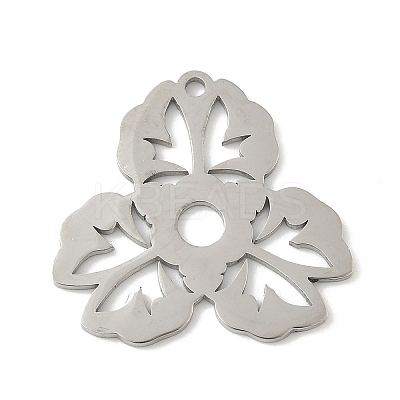 304 Stainless Steel Pendants STAS-V016-17P-1