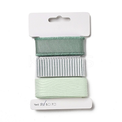 9 Yards 3 Styles Polyester Ribbon SRIB-A014-C10-1