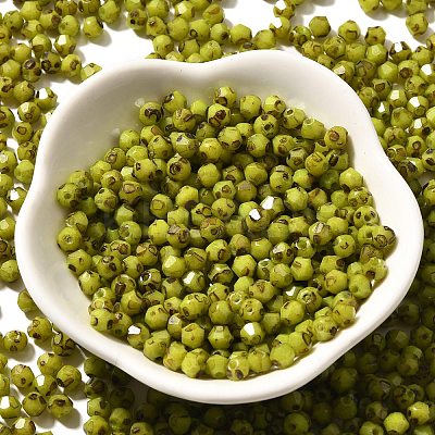 Picasso Baking Paint Glass Seed Beads SEED-A032-02A-10-1