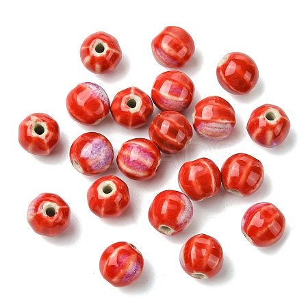 20Pcs Handmade Porcelain Beads PORC-YW0001-39E-1