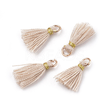 Polycotton(Polyester Cotton) Tassel Pendant Decorations LS-X-FIND-S281-25-1