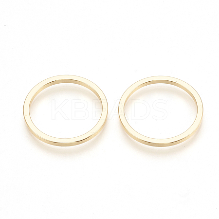 Brass Linking Rings KK-T020-54G-1