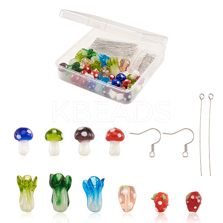 DIY Dangle Earring Making Kits DIY-CW0001-11-1