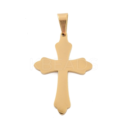304 Stainless Steel Pendants STAS-G346-50G-1