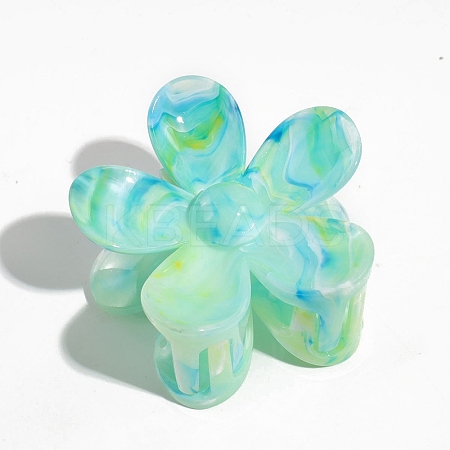 Gradient Color Plastic Claw Hair Clips PW-WGBEE53-03-1