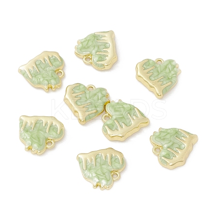 Alloy Enamel Pendants FIND-E026-05LG-03-1