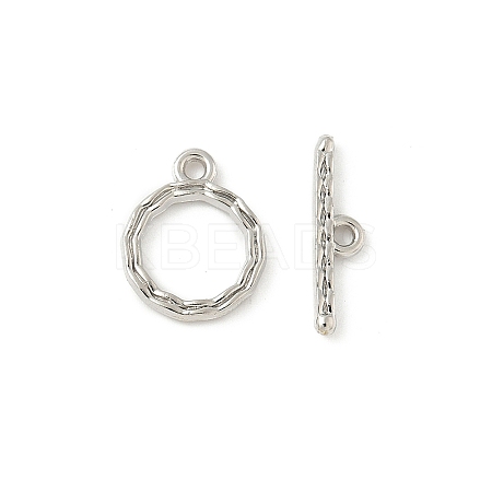 Alloy Toggle Clasps FIND-B047-13P-1