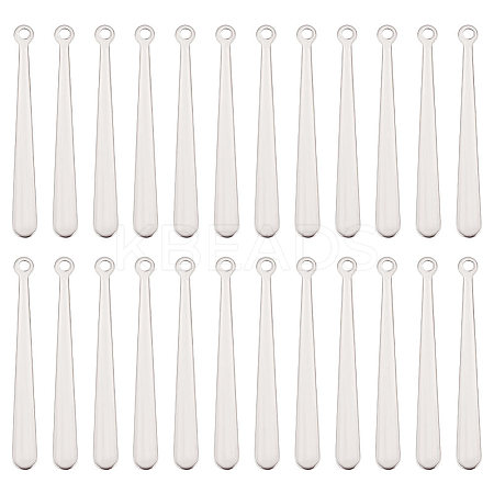 201 Stainless Steel Pendants STAS-UN0042-39-1