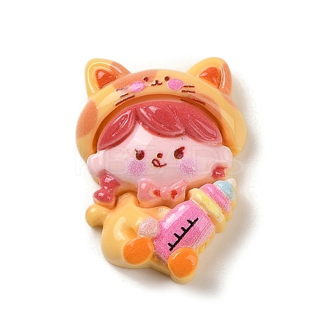 Opaque Resin Decoden Cabochons LS-RESI-R447-03B-1