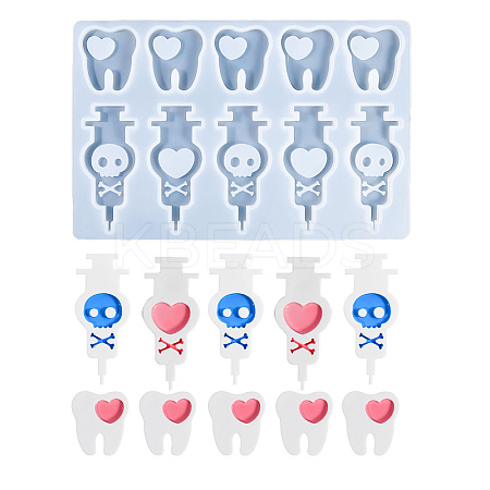 Dental Series DIY Pendant Silicone Molds LS-SIMO-P015-02-1