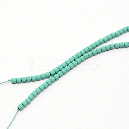 Non-magnetic Synthetic Hematite Beads Strands G-WH0018-01H-1