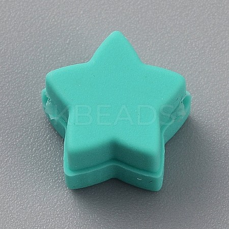 Star Silicone Focal Beads LS-SIL-TAC0008-08G-1