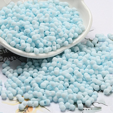 Macaron Color Opaque Frosted Glass Seed Beads X1-SEED-K009-12B-11-1