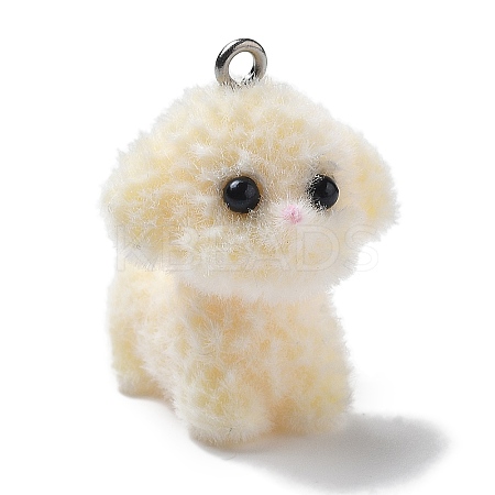 Resin Pendants LS-RESI-Q007-06B-1