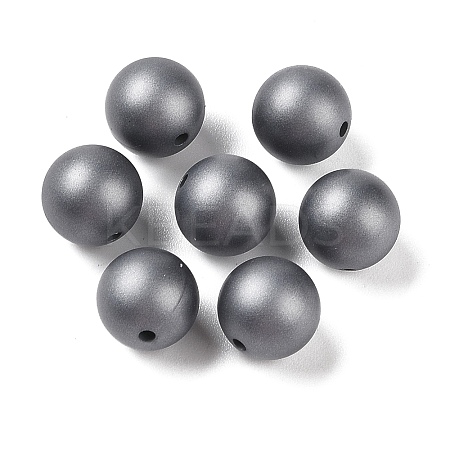 Silicone Beads Round Rubber Beads 15MM Loose Spacer Beads for DIY Supplies Jewelry Keychain Making FIND-SX0001-192-1