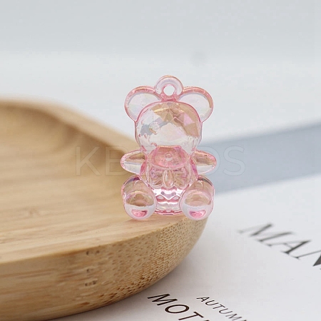 Acrylic Bear Pendant LS-PW-WG45496-04-1