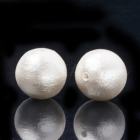 Compressed Cotton Pearl Beads X-WOVE-S114-14mm-13-1