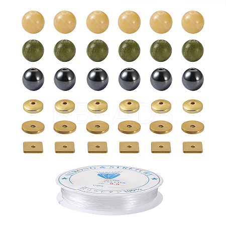 DIY Gemstone Bracelet Making Kit DIY-CF0001-19-1