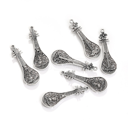 Tibetan Style Alloy Pendants PW-WGAC542-01-1