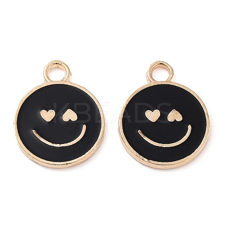 Alloy Enamel Pendants PALLOY-S192-04G-05-1