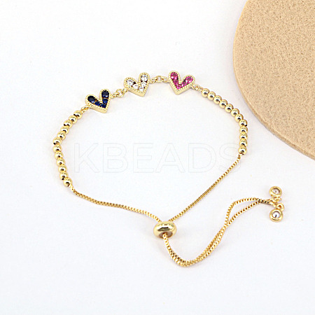 Adjustable Box Chain Slider Bracelets FS-WG29C47-08-1