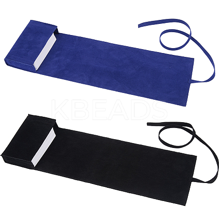 Double-Sided Velvet Tarot Cards Storage Bags ABAG-CN0001-07G-1