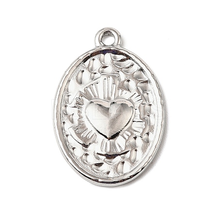 304 Stainless Steel Pendants STAS-H482-05P-1