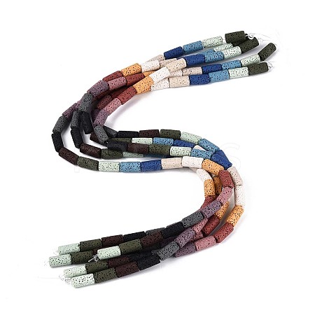Natural Lava Rock Beads Strands G-N257-15A-01-1
