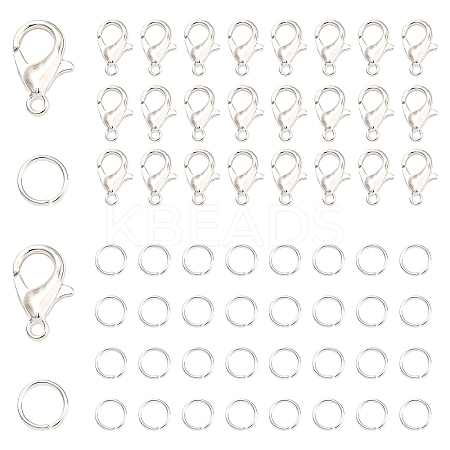 200Pcs Zinc Alloy Lobster Claw Clasps DIY-YW0010-31-1