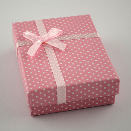 Cardboard Jewelry Set Boxes LS-CBOX-R012-9x7cm-8-1