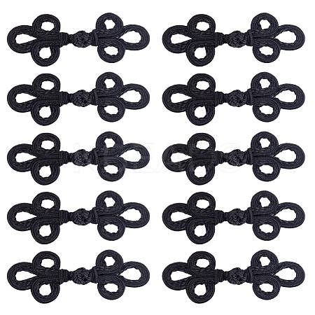 10 Pairs Handmade Chinese Frog Knot Button Sets DIY-GA0008-65-1