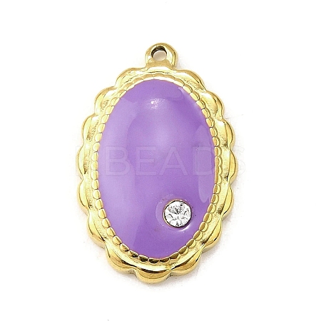 304 Stainless Steel Pendants STAS-Z135-06G-01-1