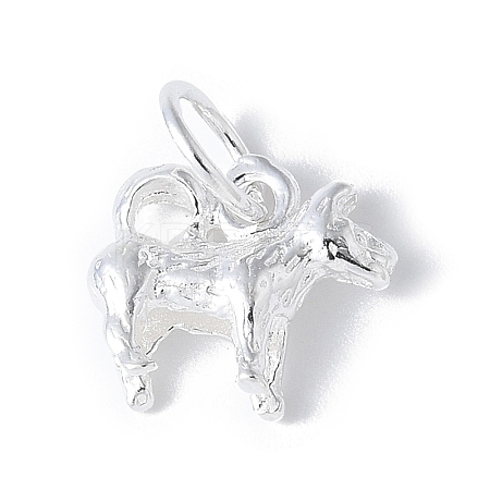 925 Sterling Silver 3D Chinese Zodiac Charms STER-P066-01S-11-1
